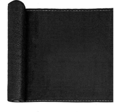 Produktbild von HDPE-Zaunblende Sichtschutz 1 x 25 m Tennisblende Schattier Gewebe anthrazit