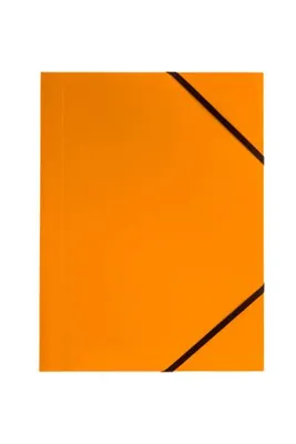 Zdjęcie produktu dla Teczka Kart Z Gum Nar A4 350G/M2 Pomarańczowa