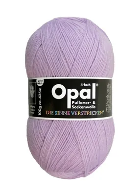 Produktbild von Opal Sockengarn - Uni 4fach Farbe: 5186 flieder
