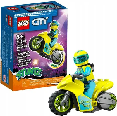 Obrázok produktu pre 60358 - LEGO City - Kybernetická kaskadérska motorka