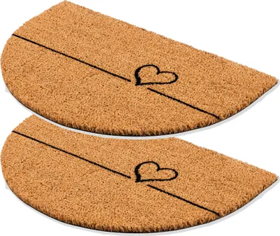 Obrázek produktu pro Astra rohožka půlkruhová COCO SMART HR 2KS krémová 40 x 60 cm