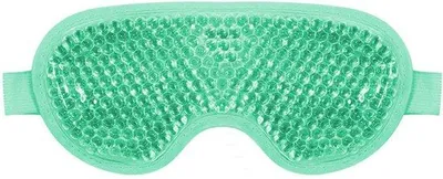 Productafbeelding van Koel- en warmtegelmasker voor vermoeide ogen - zelf te maken slaapmasker - slaapmasker voor vrouwen - slaapmasker tegen wallen en donkere kringen