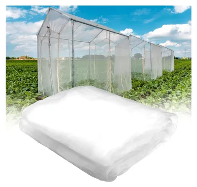Produktbild von Insektenschutznetz, Pflanzenschutznetz feinmaschig, Insektennetz 2,5x10m für Gemüse, Obst, Blumen und Gewächshäuser