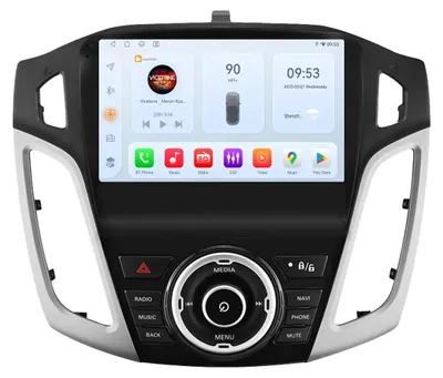 Produktbild von Autoradio, Touchscreen, Multimedia-Unterstützung, kompatibel mit Ford Focus 3 MK3 2011-2019, QS1 AHD AIPRO