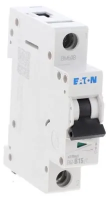 Obrázek produktu pro Jistič Eaton, 15 A, 1p, charakteristika: B 278534