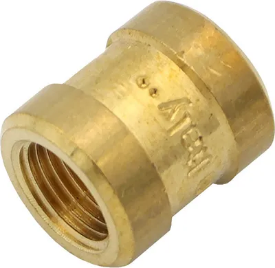 Produktbild von Messing Fitting Muffe 1/8 Zoll Rohrmuffe Gewindefitting