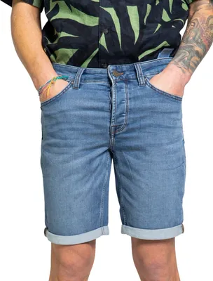 Obrázek produktu pro Only & Sons džínové kraťasy PLY JOG BLUE SHORTS PK 8584 DNM krátké džínové kalhoty
