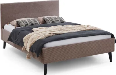 Produktbild von Doppelbett Avola | 140 x 200 cm | Design Taupe