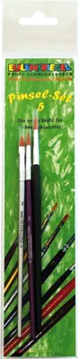 Produktbild von Eulenspiegel - Profi Pinsel-Set Set 5 - Rundpinsel, Katzenzungenpinsel