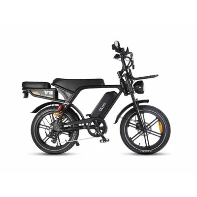 Obrázek produktu pro OUXI V8 Ultra Elektrické Fatbike – alarm – NFC čip – 20 palců – 250W motor – 7 převodů – dojezd 60 km – hydraulické brzdy – černá