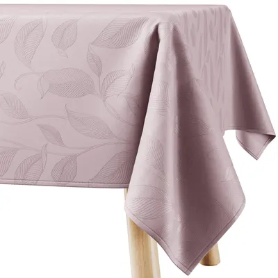 Immagine prodotto di Tovaglia, 140 x 280 cm, rosa, lavabile, con motivo floreale