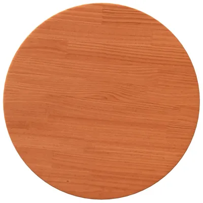 Produktbild von Tischplatte Rund Wachsbraun Ø40x2,5 cm Massivholz Kiefer