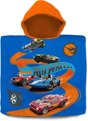 Produktbild von Kids Licensing Hot Wheels Poncho Mehrfarbig Kinder Mehrfarbig One Size