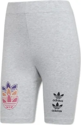 Produktbild von Adidas Damen Radlerhosen grau Baumwolle XXS