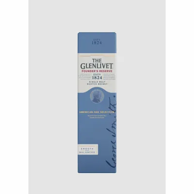 Produktbild von The Glenlivet Founder's Reserve Single Malt Scotch Whisky in Geschenkpackung | 40 % vol | 0,7 l