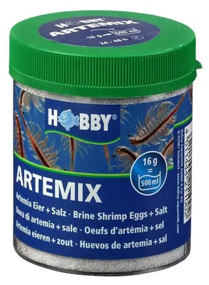 Produktbild von HOBBY Aquaristik Artemix, Zierfisch, Trockenfischfutter, Mix, 20 °C, 195 kg, 6 l