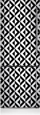 Produktbild von Kühlschrankmagnete Kühlschrank Magnetfolie Magnete Küche 60x180 cm - Geometrie-Illusion.
