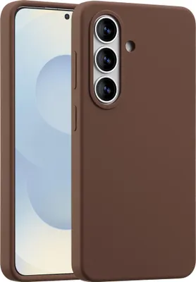 Obrázok produktu pre Accezz Liquid Silicone Backcover s MagSafe pre Samsung Galaxy S26 - New Tea Brown