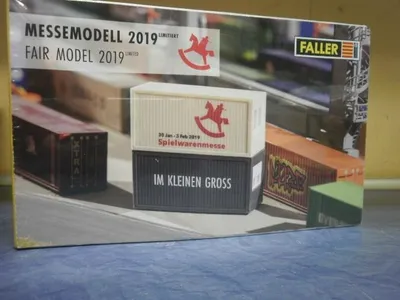 Produktbild von Faller 2 Baucontainer Spielwarenmesse 2019 959937