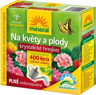 Immagine prodotto di Concime cristallino MINERALE per fiori e frutti + allignohumate 400g