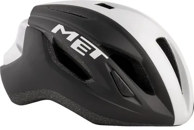 Produktbild von MET Fahrradhelm Strale , Schwarz Weiß, L
