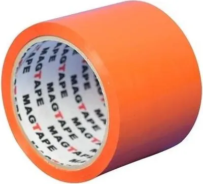 Zdjęcie produktu dla Taśma Pakowa Klejąca 75mm/45m Akrylowa Pomarańczow