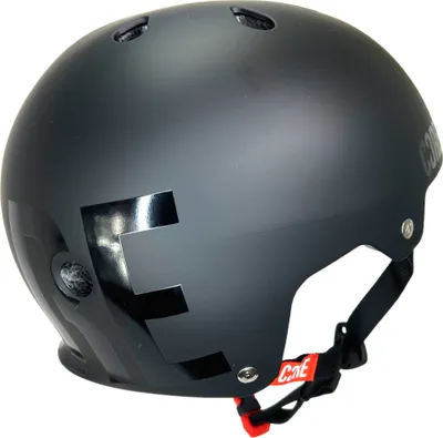 Produktbild von Core Street Stunt-Scooter Skate Dirt Helm Schwarz/Logo Schwarz S/M (55-58cm)