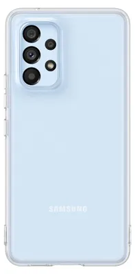 Produktbild von Soft Clear Cover EF-QA536 für das Galaxy A53 5G, transparent Handyhülle
