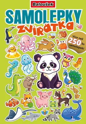 Image de Cahier d'autocollants - A5 - Animaux