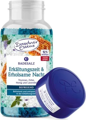 Produktbild von Dresdner Essenz Badesalz Erkältung & Schlaf 600g