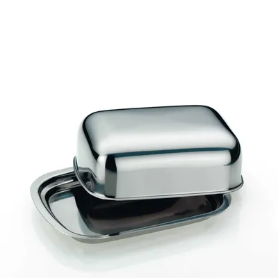 Produktbild von Kela Butterdose Vision Edelstahl 18/10 15,5x11x5cm, 19243