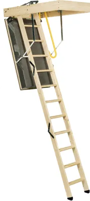 Produktbild von Minka Bodentreppe Polar Top mit U-Wert 0,40 W/m2K bis 275cm Raumhöhe 130x70cm Deckenöffnung