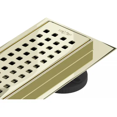 Obrázek produktu pro Mexen Flat M08 lineární odtok 50 cm, Zlatá - 1525050-15