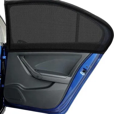 Produktbild von Famanu Auto-Sonnenschutz für Seitenfenster - UV-Schutz für Kinder und Haustiere