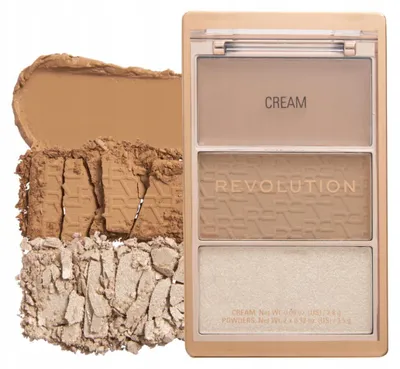 Imagen del producto de Makeup Revolution, Bronze Icon, Bronzer en crema, tono Divine Fair, 2.8 g