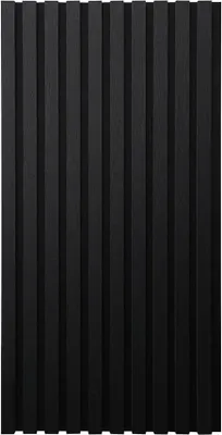 Produktbild von HOME DELUXE Akustikpaneel SONIC Deep Black - 80 x 40 cm 9 x Paneel I Holz Akustikpaneele Wandpaneel Akustik Paneel Paneel MDF Wandverkleidung Akustikfilz Optik