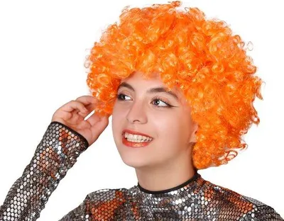 Produktbild von Koningsdag-Outfit-Set mit Oranje Röcken und Blauem Hemd