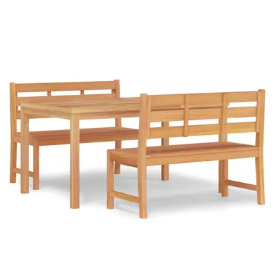 Immagine prodotto di Set da Pranzo per Giardino 3 pz in Legno Massello di Teak