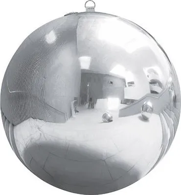 Immagine prodotto di Palla gonfiabile, specchio argento, 90 cm