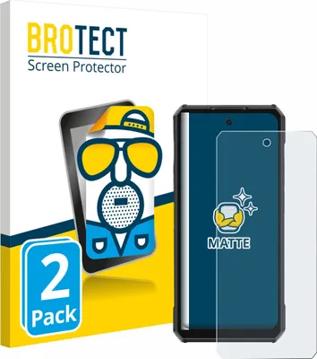 Produktbild von 2x BROTECT Schutzfolie für Ulefone Armor 30 Pro Displayschutz Displayschutzfolie Folie Matt Entspiegelungsfolie