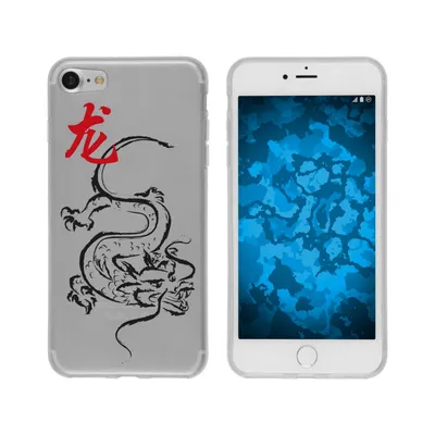 Produktbild von PhoneNatic Case kompatibel mit Apple iPhone 6 Plus / 6s Plus Silikon-Hülle Tierkreis Chinesisch M5