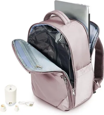 Produktbild von Famanu Reisrucksack mit Vakuumverpackung und Pumpe - Platzsparend und Praktisch