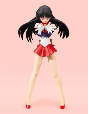 Produktbild von Sailor Moon S.H. Figuarts Actionfigur Sailor Mars, Animationsfarben-Edition, 14 cm