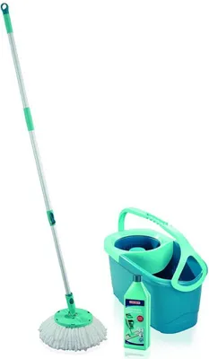 Obrázok produktu pre Leifheit Set Rotation Disc Mop Ergo + Čistič Na Silne Znečistené Podlahy 1 L 55414