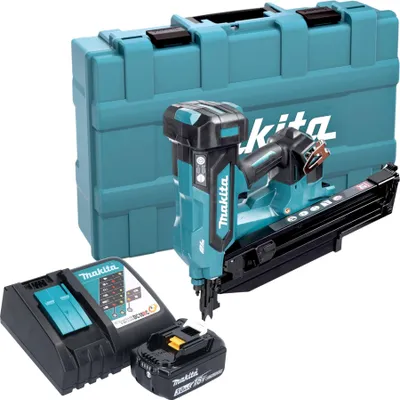 Produktbild von Makita DBN 901 RF1K Akku Nagler 18 V 50 - 90 mm Brushless + 1x Akku 3,0 Ah + Ladegerät + Koffer