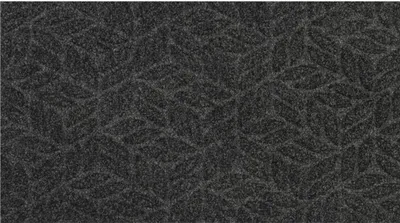 Produktbild von wash+dry Schmutzfangmatte Dune Leaves Dark Grey - 60 x 90 cm