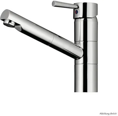 Immagine prodotto di Naber LINEA Glacier 2 miscelatore da cucina con bocca estraibile Colore acciaio inox