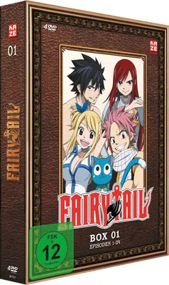 Produktbild von Fairy Tail - TV-Serie - Box 1 (Episoden 1-24)
