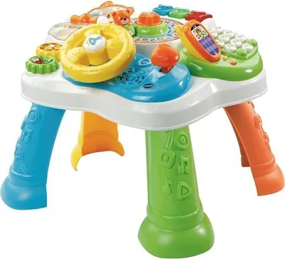 Immagine prodotto di Tavolo attività, tavolo didattico bilingue VTECH, multicolore, 100% francese/inglese, 9+ mesi