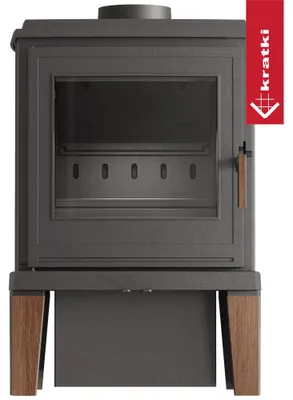Produktbild von Gusseisen Kaminofen KRATKI KOZA K11 Ø 150 mit Türverschluss
